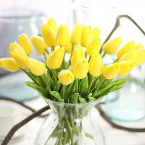 Stelo Viola Tulip Fiori Artificiali