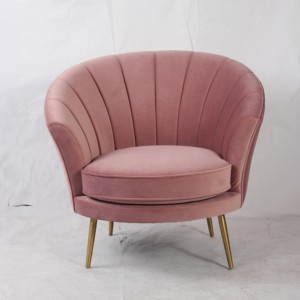 De acento Sillas De terciopelo rosa silla Popular mejor venta de estilo moderno, <span class=keywords><strong>muebles</strong></span> de Casa de silla de salón - Product Image 4