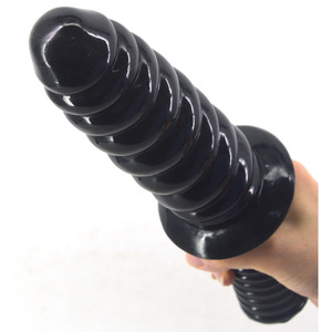 FAAK 29cm dicker Spiral stecker mit Griff <span class=keywords><strong>Long</strong></span> Plug <span class=keywords><strong>Dildo</strong></span> <span class=keywords><strong>Anal</strong></span> für Frauen - Product Image 2