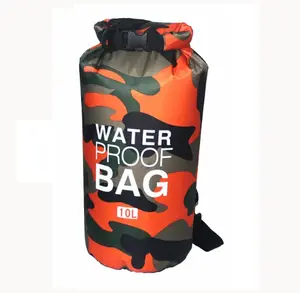 Camo Water Proof Mochila Pvc Saco Seco Impermeável