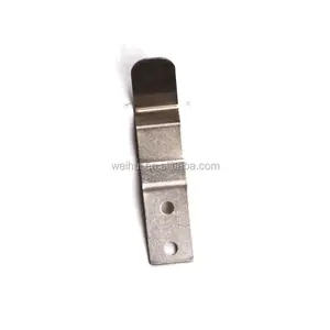 Metal Flat Clip Custom Flat Metal Scroll Ended Spring Retaining Clip Knife Sheath Clip AND LIGHT STAMPING SPRING CLIP FOR CSK HINGE