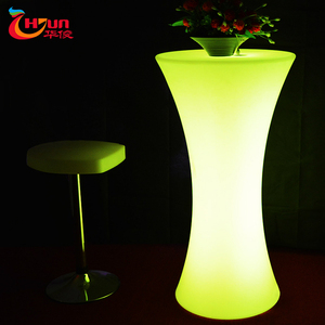 Al por mayor iluminación muebles modernos muebles de plástico de material acrílico led mesa de <span class=keywords><strong>bar</strong></span> - Product Image 3