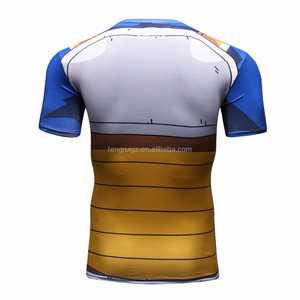 2016 superman Bola <span class=keywords><strong>de</strong></span> Dragón t <span class=keywords><strong>camisa</strong></span> 3d <span class=keywords><strong>de</strong></span> la impresión <span class=keywords><strong>de</strong></span> la camiseta <span class=keywords><strong>de</strong></span> entrenamiento <span class=keywords><strong>de</strong></span> fitness correr gimnasio camiseta - Product Image 4
