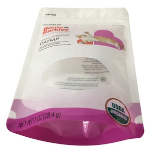 Plastic <strong>Food</strong> <strong>Packaging</strong> <strong>Design</strong> 8oz Doypack with Zipper Digital Printing Stand-up Barrier Pouches Dog <strong>Food</strong> Bag