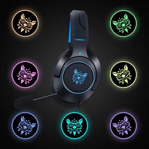 ONIKUMA Auriculares <span class=keywords><strong>Gaming</strong></span> Stereo K9 <span class=keywords><strong>Cascos</strong></span> <span class=keywords><strong>Gaming</strong></span> con Micrófono Reducción de Ruido con 3.5 mm Jack Luz LED para <span class=keywords><strong>PC</strong></span> - Product Image 2