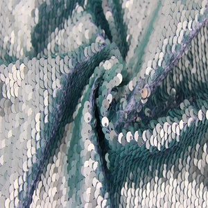 Moda Popular de dos vías Color <span class=keywords><strong>verde</strong></span> menta tela de lentejuelas para sublimación - Product Image 6