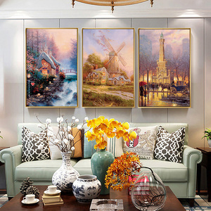 Image murale de paysage naturel led fenêtre de noël 5d diamant toile <span class=keywords><strong>peinture</strong></span> - Product Image 6