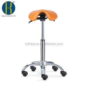 Banqueta Profissional com Rodas, Ergonômica, Giratória e Ajustável em Altura para Clínica, Dentista, Salão de Beleza, Escritório de Tatuagem - Product Image 3