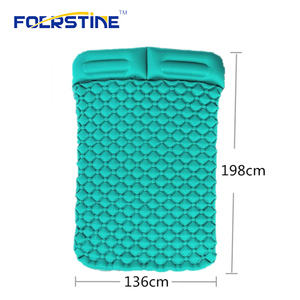 198x136x15 cm 75D Polyester + PVC Gonflable de Camping De Haute Qualité gonflable de Matelas D'air de tapis de <span class=keywords><strong>plage</strong></span> - Product Image 1