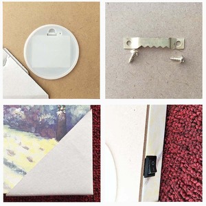 Moderne <span class=keywords><strong>New</strong></span> <span class=keywords><strong>York</strong></span> Paysage Pont Impression Photo Mural Sans <span class=keywords><strong>Cadre</strong></span> avec LED Lumière Peinture Sur Toile - Product Image 5