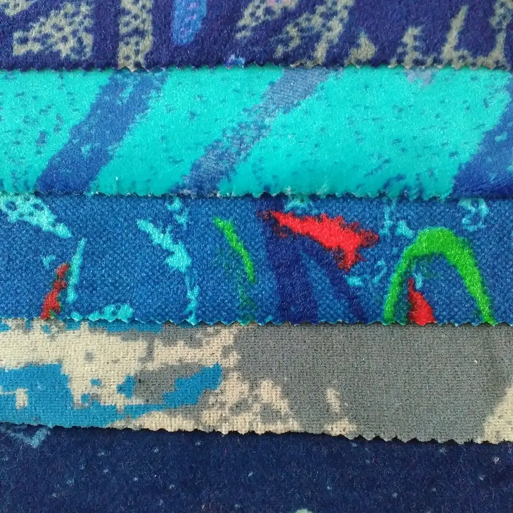 Tela Jacquard para tapicería de asiento de autobús, tejido de punto para asientos de autobús, impresión de pantalla, venta al por mayor