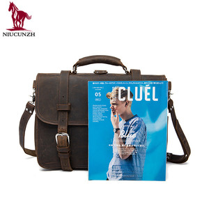 OEM 8072 Retro Vintage café cinturón decorativo <span class=keywords><strong>bolsos</strong></span> de cuero de Caballo Loco sobre el hombro bolsas para los hombres venta - Product Image 5