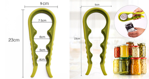 Đ<span class=keywords><strong>a</strong></span> Chức Năng 4-Trong-1 Kích Thước Mở Chai Cho Nhà Bếp Nhà Có Thể Chai Jar Mở Cho Đơn Giản Mở Nắp - Product Image 5