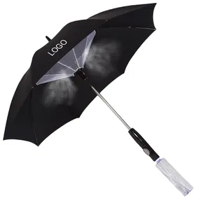 Parapluie à Air personnalisé, ventilateur et brumisation d'eau, refroidissement, personnalisé, pièces