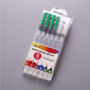 6 pièces Ensemble de Pinceaux de Peinture De Couleur De L'eau Brosse <span class=keywords><strong>Crayon</strong></span> Stylo À Encre Souple Aquarelle Pinceaux <span class=keywords><strong>Pour</strong></span> Dessin Peinture Fournitures D'art - Product Image 6