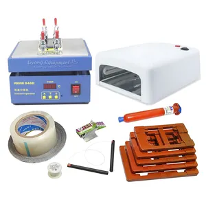 LY 13 In 1 LCD Heater Separator Mobile Repair Kit 946D 36W UV Lamp 5pcs Fixed Mold UV LOCA Glue