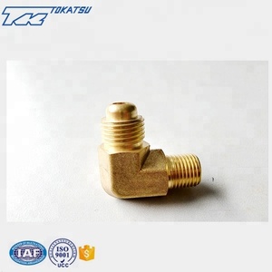 Haute qualité personnalisé TNP X barbelé <span class=keywords><strong>fil</strong></span> 90 degré tuyau en laiton coude raccord - Product Image 2