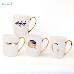 Granel compra precio barato porcelana blanca personalizada cerámica <span class=keywords><strong>tazas</strong></span> <span class=keywords><strong>de</strong></span> café logotipo personalizado para la venta al por ma - Product Image 1