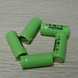 1,2 V Flat Top <span class=keywords><strong>Nimh</strong></span> <span class=keywords><strong>300mAh</strong></span> batería recargable para lámparas solares, antorcha, luz de emergencia, luz de búsqueda, etc. - Product Image 2