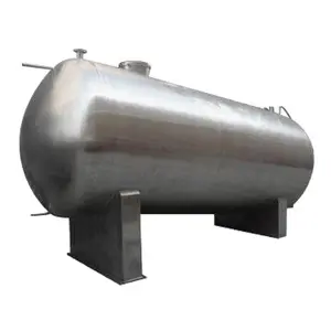 5000l Industrial tanque de almacenamiento de agua de acero inoxidable