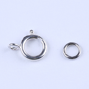 Bán Buôn 5.5Mm 925 Sterling Silver Clasp Cho Nhỏ Hạt Vòng Cổ - Product Image 4