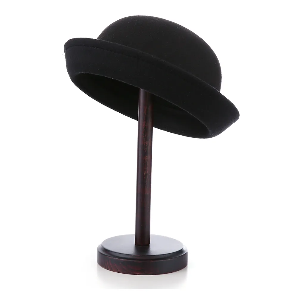 Wooden Cap Hat Display Stand Rack for Retail Store Tabletop Hat Rack