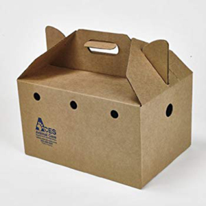 Consegna veloce su misura disegno ondulato pieghevole personalizzato <span class=keywords><strong>cartone</strong></span> pet carrier - Product Image 3
