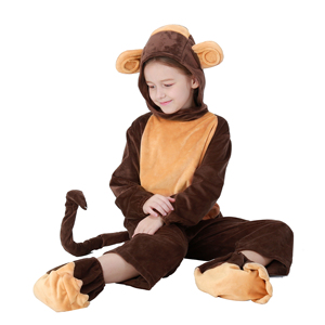 2025 nouveaux styles en gros Animal combinaison Cosplay déguisement personnage pour enfants carnaval fête mascotte singe Costume - Product Image 2