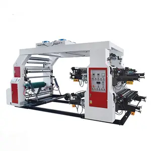 Excellent quality Flexographic 4 Color Printing Press/mini printer flexo