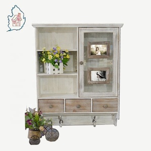 wall cabinet Living room antique wood cabinet