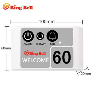 Ringbell WB-T3 inalámbrico <span class=keywords><strong>buscapersonas</strong></span> botón servicio empujar a botón neto Bar - Product Image 2