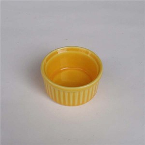 Precio barato soufflé moldes platos color <span class=keywords><strong>rosa</strong></span> personalizada de cerámica de <span class=keywords><strong>gres</strong></span> hornear - Product Image 4