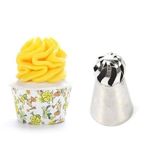 Palla sferica In Acciaio Inox Icing Piping Ugelli Punte Della Pasticceria Del Fondente Del Bigné di Cottura Tool Tip Sfera Forma di Crema - Product Image 4