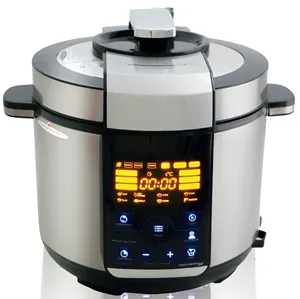 Alat Masak Elektrik Otomatis 6l, Panci Presto Elektrik Aluminium Multifungsi Model Korea