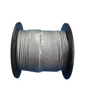 Gaosheng 13mm electric cable galvanized steel towing wire rope price steel cable