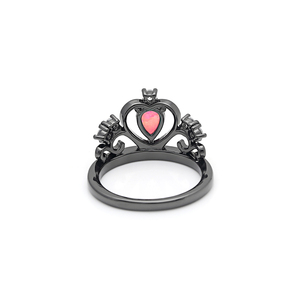 Apoyo dropshipping. exclusivo. De forma Real anillo de ópalo chapado en oro negro de <span class=keywords><strong>la</strong></span> joyería de las mujeres anillos - Product Image 4