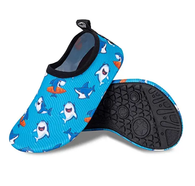 Kids Swim Water Shoes Non-Slip Quick Dry Aqua Pool Socks ShoesためBoys & Girls Toddler