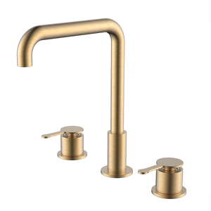 <span class=keywords><strong>Australian</strong></span> Watermark bad matte schwarz armaturen 3-stück wasserhahn set - Product Image 5