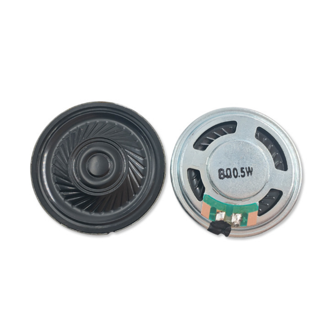 MANORSHI 36mm 8ohm 0.5watt Plastic Cone Mini Micro Dynamic Speaker for Mini Headphone