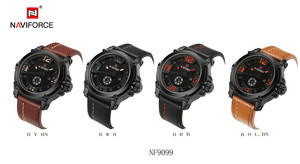 Relojes <span class=keywords><strong>NAVIFORCE</strong></span> 9099 NF9099 al por Mayor, Moda 2017, Resistentes al Agua 3 ATM, Relojes Personalizados para Hombre de Lujo - Product Image 5
