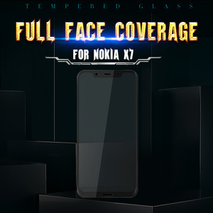Custom 2.5 D 3D 5D protector de pantalla de vidrio templado completo para <span class=keywords><strong>Nokia</strong></span> x6 x7 7,1 protector de pantalla del teléfono - Product Image 2