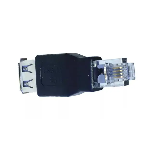 USB 2.0 Female untuk RJ11 6P4C Adaptor