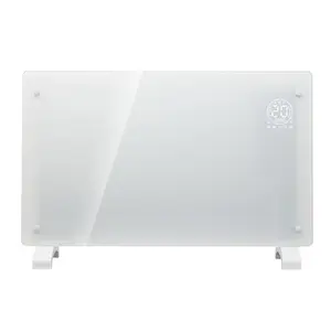 New design 220 v/huge circular LED display electric convector wall mount panel heater