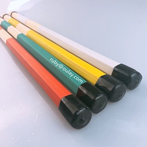 De alta calidad de color de bambú palillos con logotipo personalizado tambor cepillo palos timbales mazos - Product Image 4