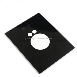 Casa electrónica de electrodomésticos de templado negro de panel de vidrio - Product Image 4
