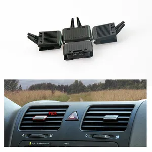 Phía Trước Xe Điều Hòa Không Khí A/C Air Vent Outlet Tab Leaf Điều Chỉnh Clip Sửa Chữa Kit Cho Sagitar & Scirocco Xe Styling Đen