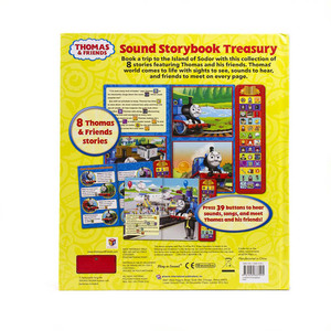 Los niños Thomas inglés de dibujos animados <span class=keywords><strong>historia</strong></span> 35 botones sonido de libros - Product Image 3