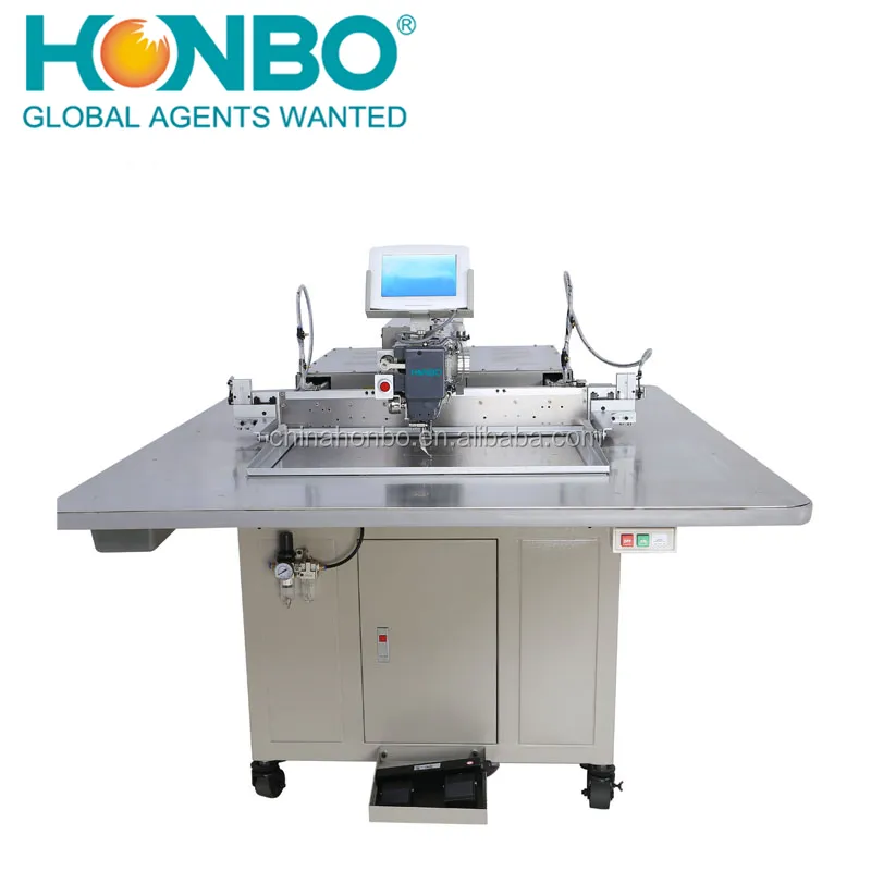 HB-6040R良質工業用販売価格本縫コンピュータデザインパターンジッパー袋ジーンズミシン