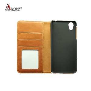 Precio de lista Simple de cuero Flip caso de la cubierta del teléfono móvil para sharp android <span class=keywords><strong>one</strong></span> X4 - Product Image 3