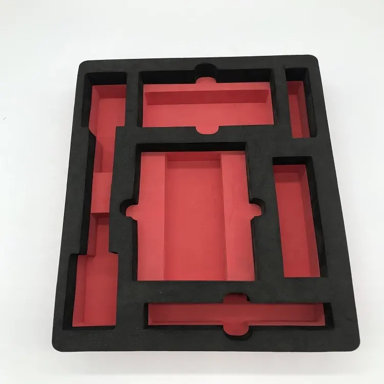 OEM custom black Anti-static and waterproof eva foam insert packaging